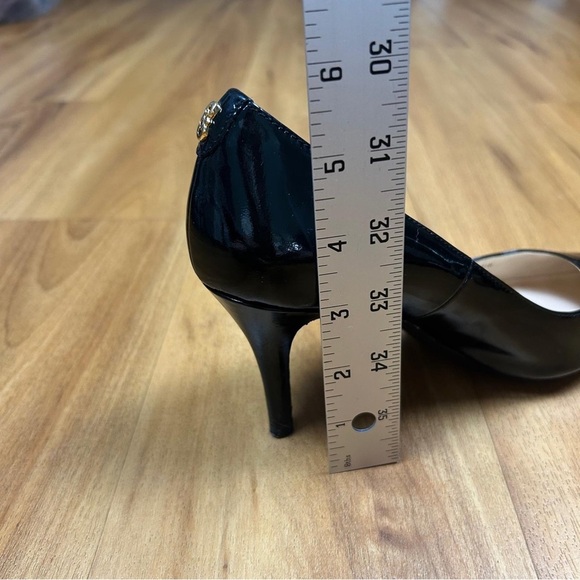 Cole Haan Women’s Black Patent Leather Pointed-Toe Heels - Picture 6 of 11